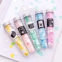 25g/盒便攜式戶外洗手皂紙,旅行筒狀瓶花形洗手紙,一次性易溶洗手紙 - 混色 - 查看 2