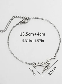 1 Phong Cách Châu Âu và Americana Đa Năng Chim Ruồi & Chim Nhỏ Thiết Kế Chuỗi Vòng Tay Với Thiết Kế Độc Đáo - Vàng - Xem 6