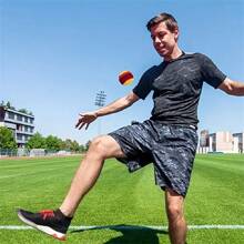 3pcs Colorful Crochet Geometric Pattern Hacky Sack - Perfect Indoor/Outdoor Toy For Parent-Child Interaction! - Multicolor - View 7