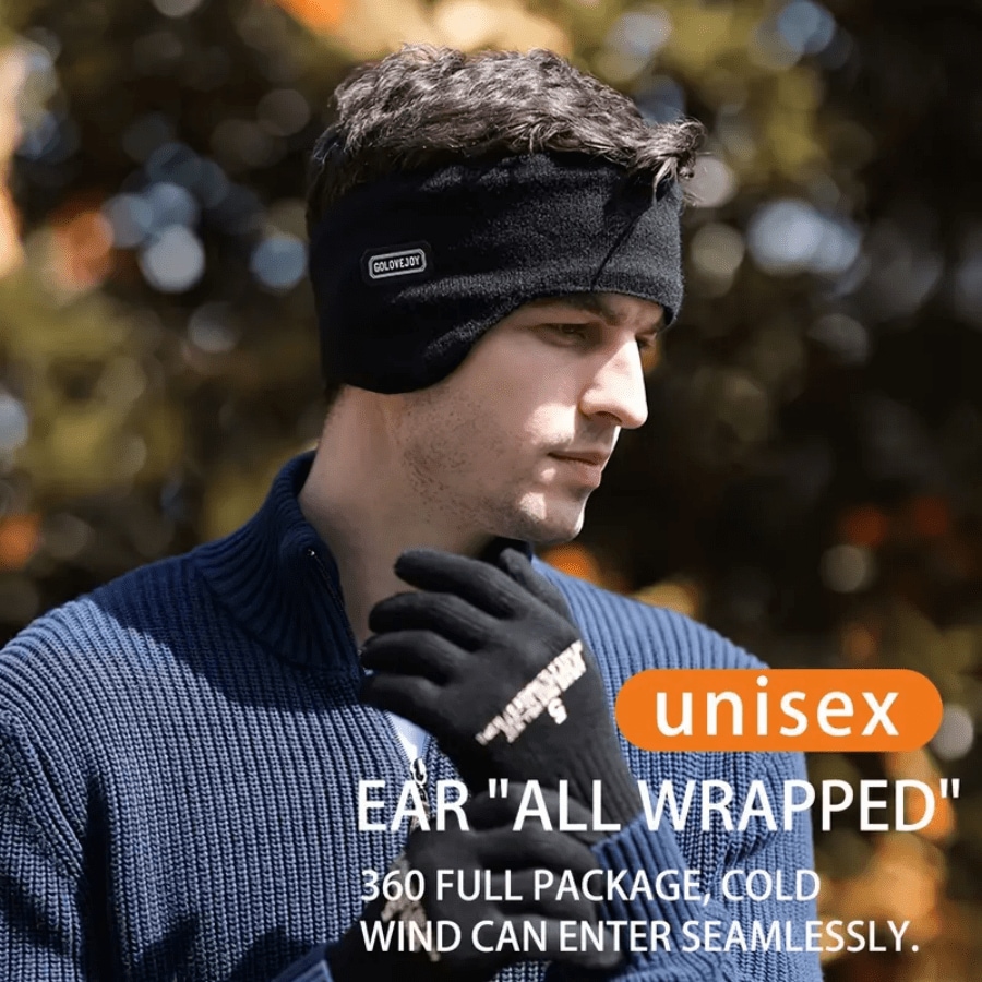 Ear Muffs Winter Men'S Ear Warmer For Outdoor Cycling And Running