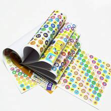 1 6頁 1000貼紙精選貼紙書,多種球類主題培養教育diy自粘涂鴉貼紙禮品 - 彩色 - 查看 7