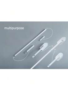 1入組可拆式長柄浴室清潔刷,pp材料,用於浴室和廁所 - 藍色 - 查看 5