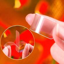 60pcs Chinese Couplets Stickers Wall Decoration Transparent Double-Sided Adhesive Tape Included - White - View 3