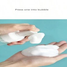 1pcFacial Cleanser Foaming Device Press Type Foaming Device Foam Foam Cup Bottle Special For Facial Cleansing And Hair Washing - White - View 8