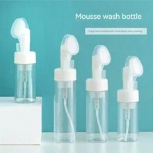 1pcFacial Cleanser Foaming Device Press Type Foaming Device Foam Foam Cup Bottle Special For Facial Cleansing And Hair Washing - White - View 4