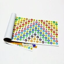 1 6頁 1000貼紙精選貼紙書,多種球類主題培養教育diy自粘涂鴉貼紙禮品 - 彩色 - 查看 4