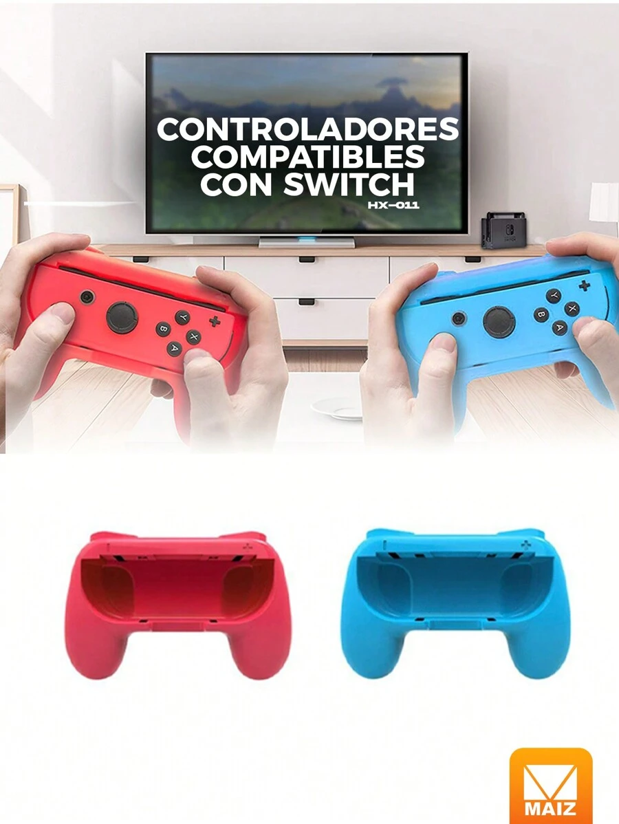 Joy-Con Controllers Compatible With Switch - Blue - View 1