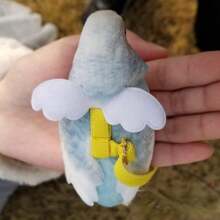 寵物鸚鵡鳥項圈繩子,可調節飛行胸背帶,隨機顏色與可愛的翅膀配件適用於鸚鵡、鴿子、虎皮鸚鵡、文鳥、樹鵝等室外訓練玩具 - 黃色 - 查看 9