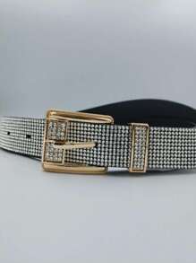 Women Belts - 金色 - 查看 1