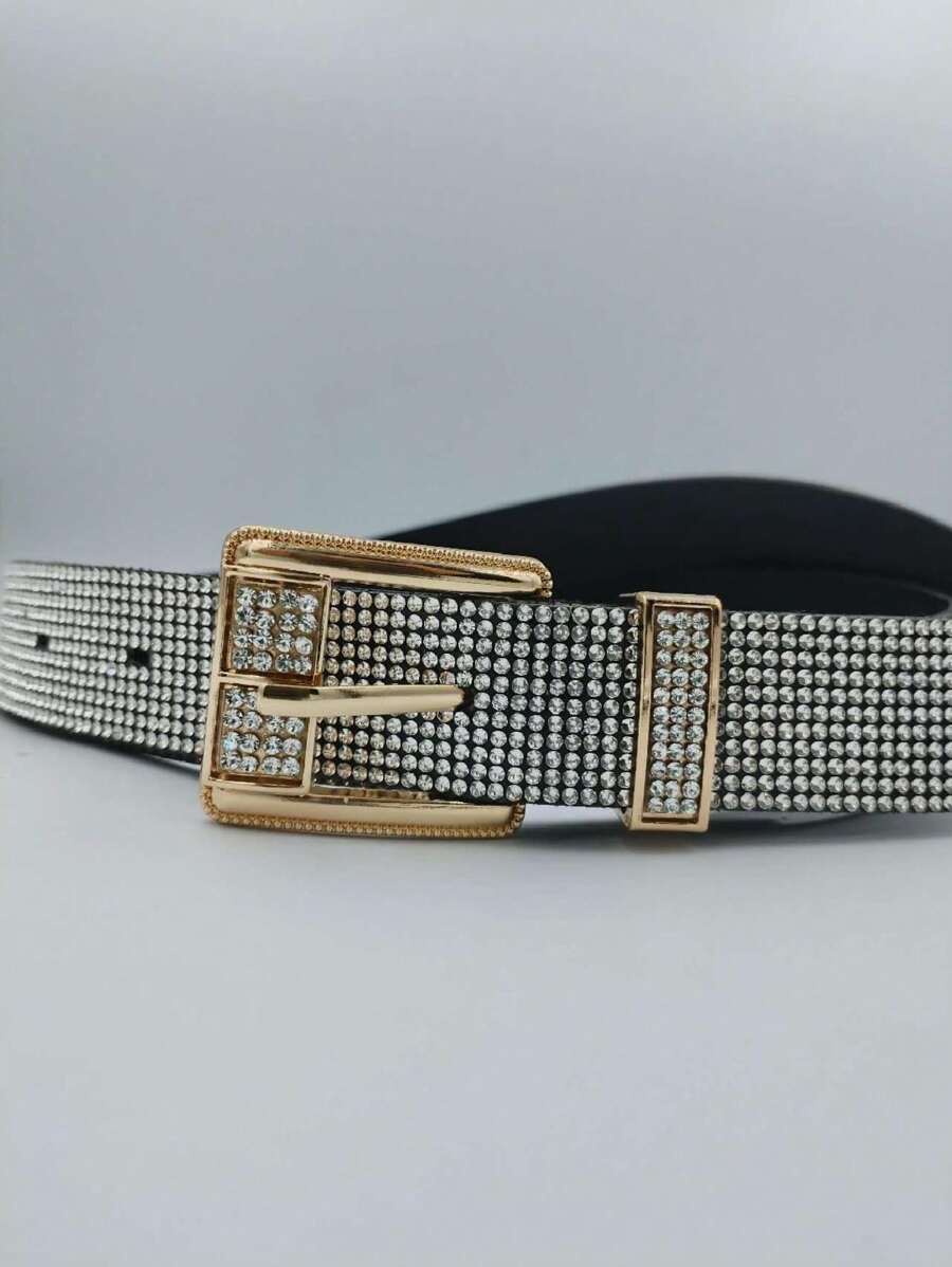 Women Belts - 金色 - 查看 1
