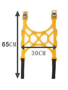 1 件汽車子汽車輪胎鏈 - 黃色 - 查看 5