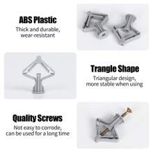 Đinh ốc Mỏ neo , 100 Tường phích cắm , Sự bành trướng Ống Ốc vít , Ốc vít Sự bành trướng Mỏ neo Bu lông Đối với Rỗng Tường , - phong cách bướm - Xem 5