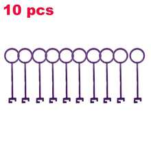 10/20/30pcs Stand Target Cakram Terbang Universal, Berbagai Metode Penggantungan, Pengait, Untuk Menembak - Purple - View 7