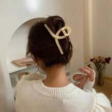 4件套11厘米大发爪套装-牛奶咖啡色，女士日常发饰 - 彩色 - 查看 8