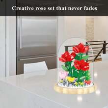 微型小顆粒積木diy花朵diy積木積木玩具花朵玩具治癒系列永生花拼裝系列兼容其他微型小積木玩具適合增加動手能力開發開發思維方式,適合家庭聚會,適合萬聖節,情人節,聖誕節,元旦送禮,也適合送禮,後者會持續更新其他diy積木和微小顆粒積木,推薦收藏！ - 鮮花花束拼搭套件 - 查看 5