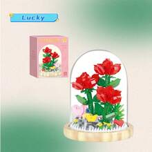 微型小顆粒積木diy花朵diy積木積木玩具花朵玩具治癒系列永生花拼裝系列兼容其他微型小積木玩具適合增加動手能力開發開發思維方式,適合家庭聚會,適合萬聖節,情人節,聖誕節,元旦送禮,也適合送禮,後者會持續更新其他diy積木和微小顆粒積木,推薦收藏！ - 鮮花花束拼搭套件 - 查看 2