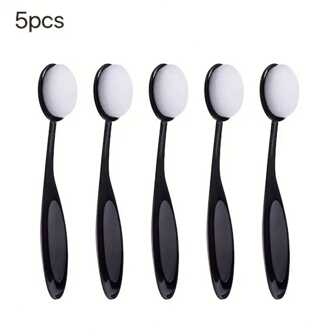 5pcs DIY Crafts Ink Brush Set, Multifunctional Mixed Brush Set - Suitable Not Only For Painting, Drawing, Card Making, But Also For Making Ink Background Agitator And Makeup Brushes, Perfect Choice