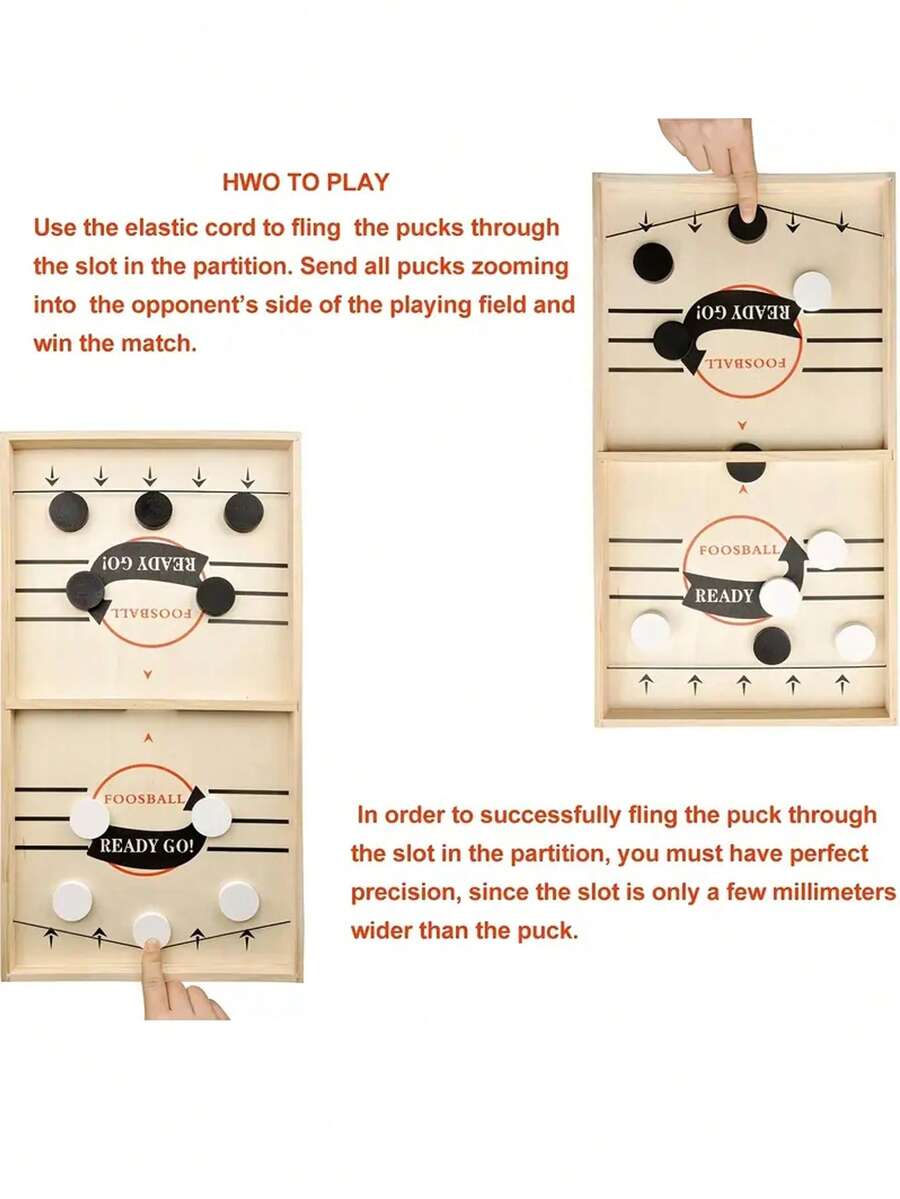 A Slingshot Board Game For Adults, Super Slingshot Hockey Table