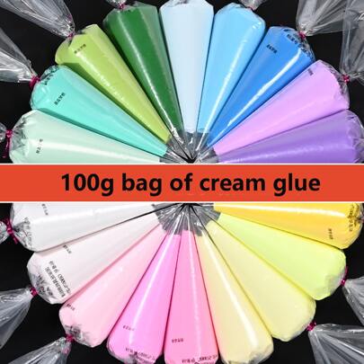 XIANG YU 100g Bagged Red Cream Silicone Phone Case Diy Material For Beauty Summer, School