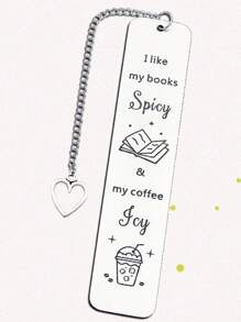 1pc/2PCS Steelness Bookmark Book Lover Gifts For Woman Man BFF Girlfriend Teens Students Friends Bookworm Readers Graduation Anniversary Gifts Back To School Gifts Back To School
