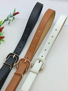 Women Belts - 白色 - 查看 5