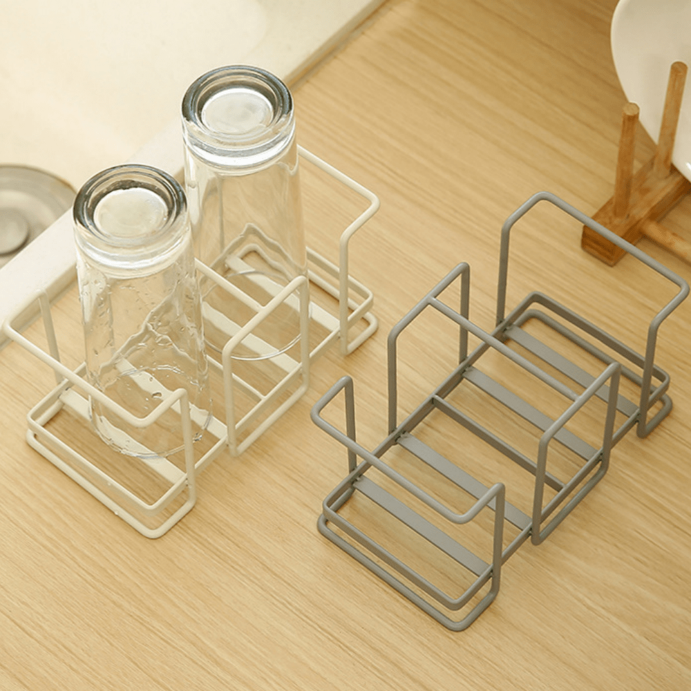 Paper Cup Holder Iron Cup Organizer With Disposable Cup Grabber, Coffee