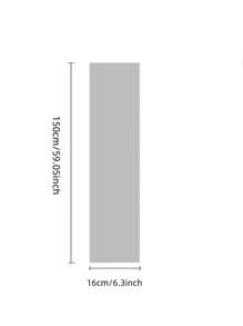 1入新款秋冬情侶針織圍巾,純色,ins風格,簡約、窄、厚、暖和,適用於春秋外套、披肩、韓國時尚、個性化、多用途、價格實惠、可愛、厚實、保暖的日常約會、派對、戶外旅行、各年齡層的禮物 - 杏色 - 查看 3
