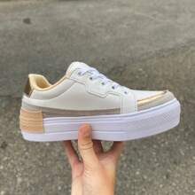 Women Casual Shoes - trắng-khỏa thân - Xem 4