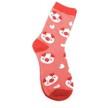 5 Pairs Of Pig Socks For Women Pig Gifts For Pig Lovers Fun Cute Animal Socks - Multicolor - View 5