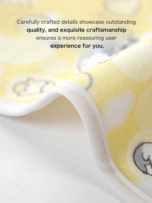 1pc Waterproof Breathable Washable Diaper Changing Pad, MultiSize