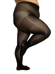 Quần tất dầu ngựa cỡ lớn cho nữ, E-Girl, ấm áp - Nhiều màu - Xem 4