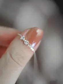 EleRunis 1pc 18k Gold Plated Butterflies & Cubic Zirconia Decor Bracelet, Birthstone Crystal 925 Sterling Silver Jewelry For Women, Mothers, Wives, Girlfriends Holiday