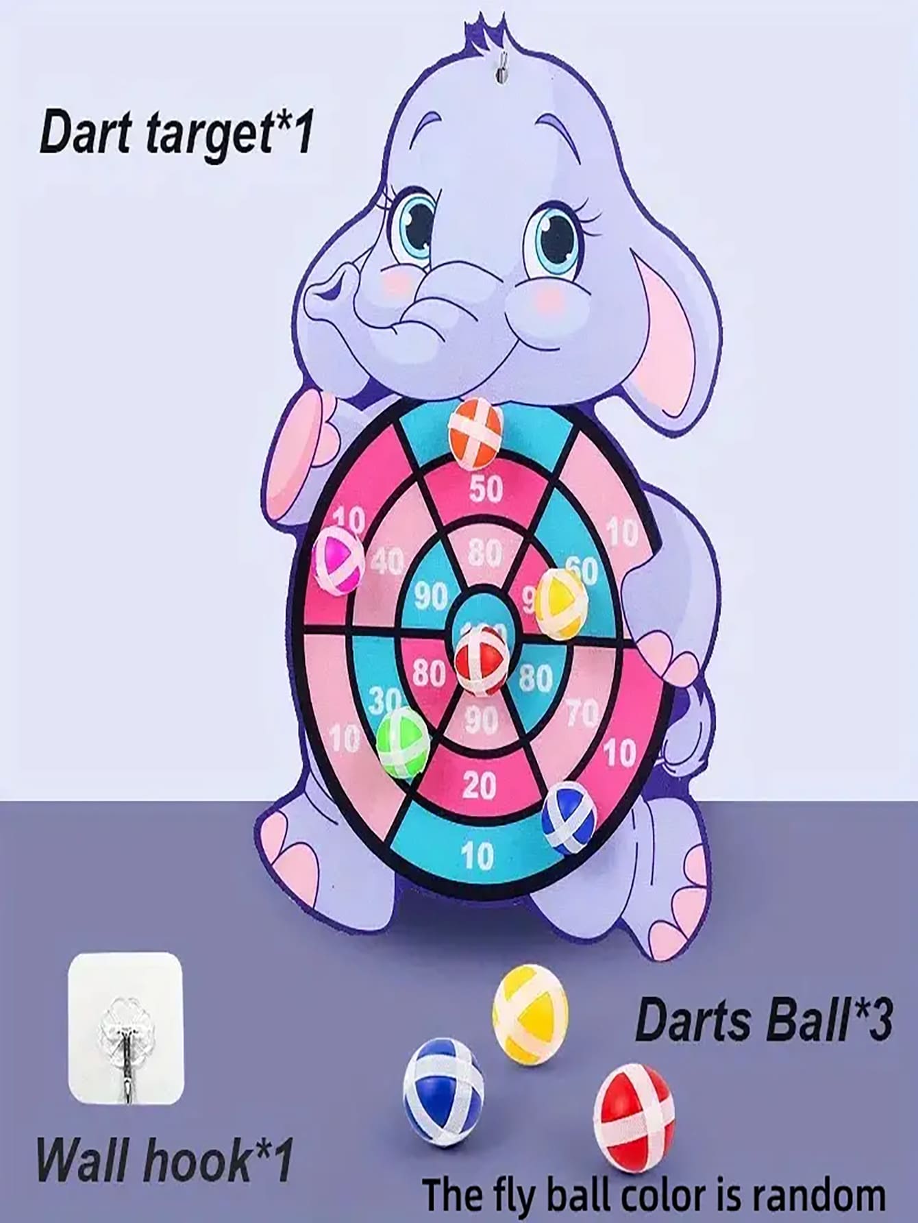 Bersaglio Freccette Per Bambini Dinosauro E Unicorno - Sicuro, Morbido, Per Età 3-12 Anni - Foto 3