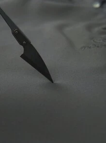 TECTOP Men's Slim Fit Cargo Snow Pants For Hiking, Windbreaker, Outdoor Trousers With Zip Pockets, Random Logo Shipped