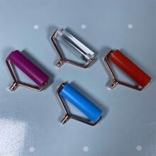 2024款1支鑽石繪畫金屬滾筆頭,5d鑽石藝術不銹鋼尖,適用於鑽石畫馬賽克 - 紅色 - 查看 6