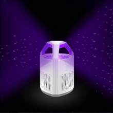 Usb-Powered Mosquito Killing Lamp Electronic Insect Repellent Electric Mosquito Killer, Insect Trap - White - View 5