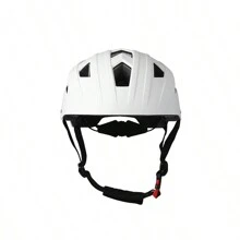 男女山地公路自行車頭盔,可調整尺寸成人自行車頭盔 - 白色 - 查看 3
