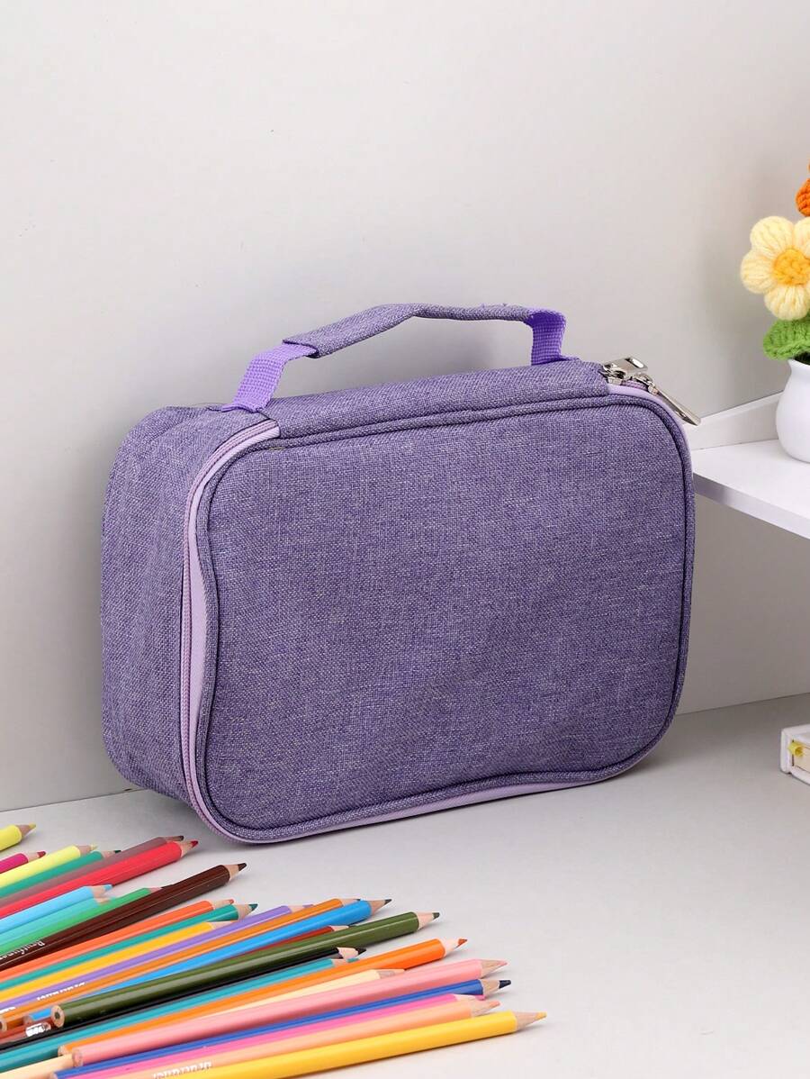 Estuches De Lápices - Morado - Ver 1