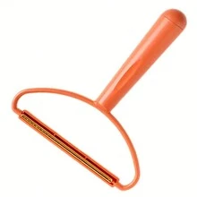 1pc Lint Brush,Remover Fluff Lint Brush Clothes Fabric Hair Pet Shaver Dust Magic Cleaner - Blue - View 9