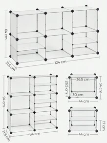 SONGMICS Storage Cabinets - White - View 6