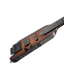 Donner HUSH-X Electric Guitar Kit  Featherlight Headless Guitar, Great For Travel And Quite Practice, Mahogany Solid Body With Easy Assemble Stands, Gig Bag, All Accessories New Arrival - 旭日 - 查看 11