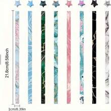 1Set 540 Sheets Origami Stars Paper 8 Different Designs Of Beautiful Arts Crafts Starry School Teachers Folding Origami Cute Cartoon Love Paper Strips - Rabbit Style - View 2