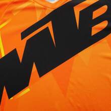 男士運動t恤和坦克背心,健身服裝 - 黃色 - 查看 4