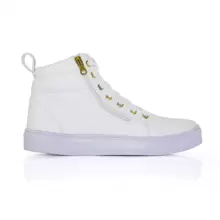 Women Wedge Sneakers - White - View 2