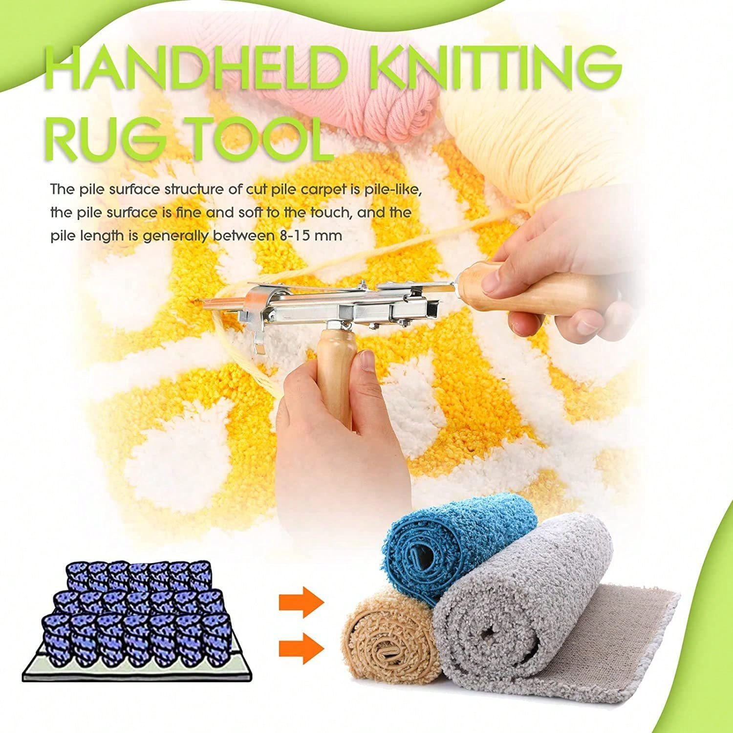 Tufting Machine Manual Speed, Rug Tufting Gun Loop Pile, Rug Gun Carpet Machine HandHeld