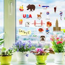 1本果凍安靜書,早期教育&家長子女互動美國地圖貼紙書 - 彩色 - 查看 3