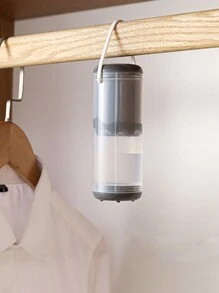 1入組可重複使用的衣櫃掛式除濕劑盒,防黴且去除異味 - 灰色 - 查看 7