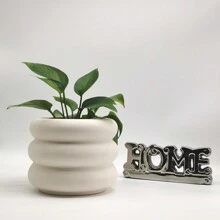 1 件装饰性陶瓷花瓶，适用于客厅装饰、插花或工艺品 - 白色 - 查看 6