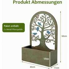 Flower Pots & Planters - Verde - Ver 2