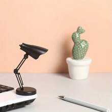 1pc LED Mini Desk Lamp Creative Folding Portable Night Light Small Student Dormitory Bed Reading Lamp